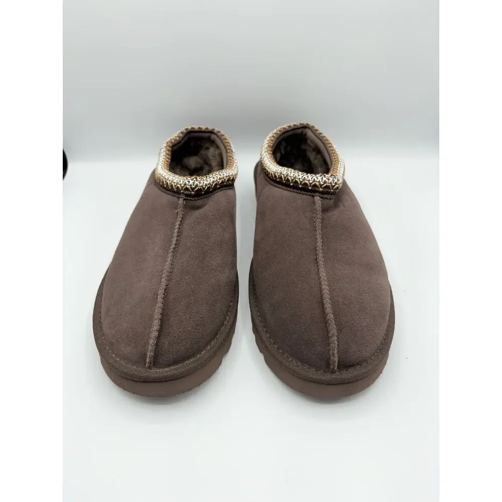 UGG Men's Tasman II Slippers Kuwans Dusted Cocoa Model 1174671 Sz 12 EU 45 w Bag